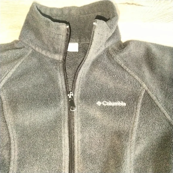 Columbia Full-Zip Women's Fleece Jacket Black - Picture 2 of 6